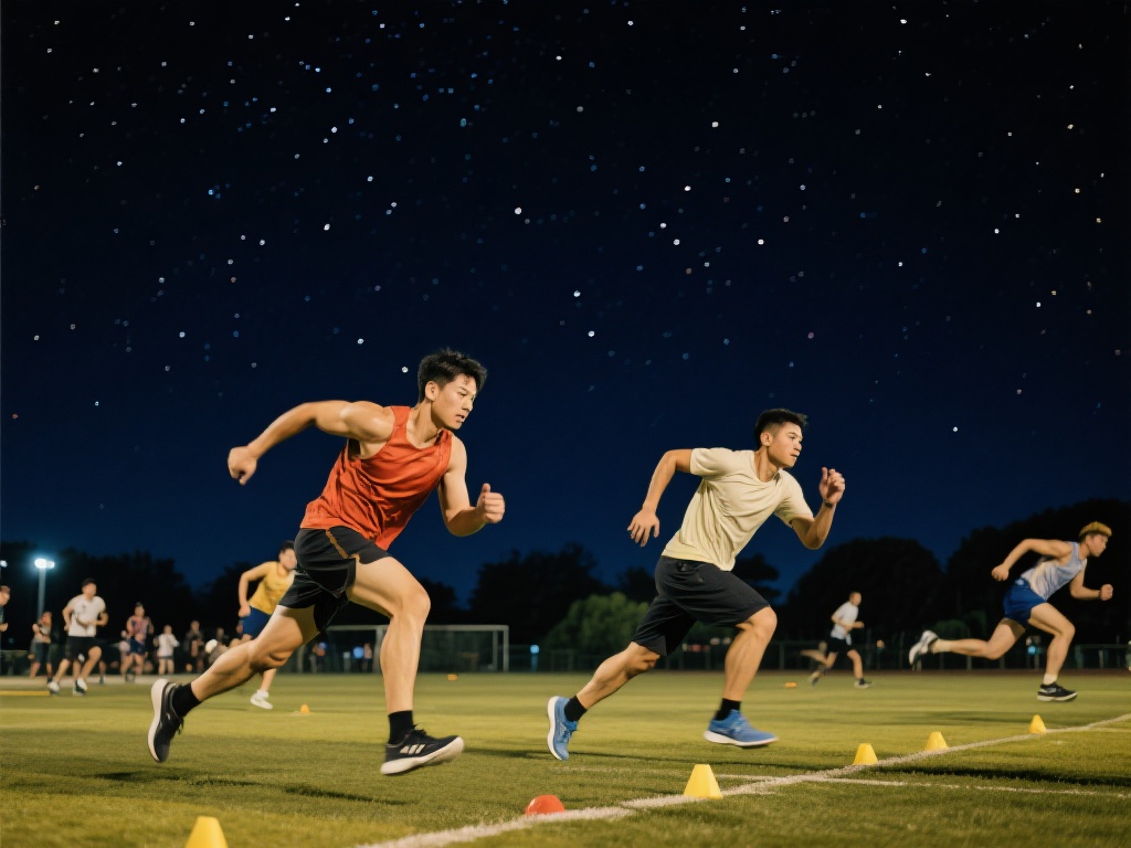 星空下的体育:夜幕下的热血与拼搏故事 (星空下的体育:夜幕降临,热血拼搏点燃激情故事) 夜晚的体育活动,不仅仅是一种身体的锻炼,更是一种精