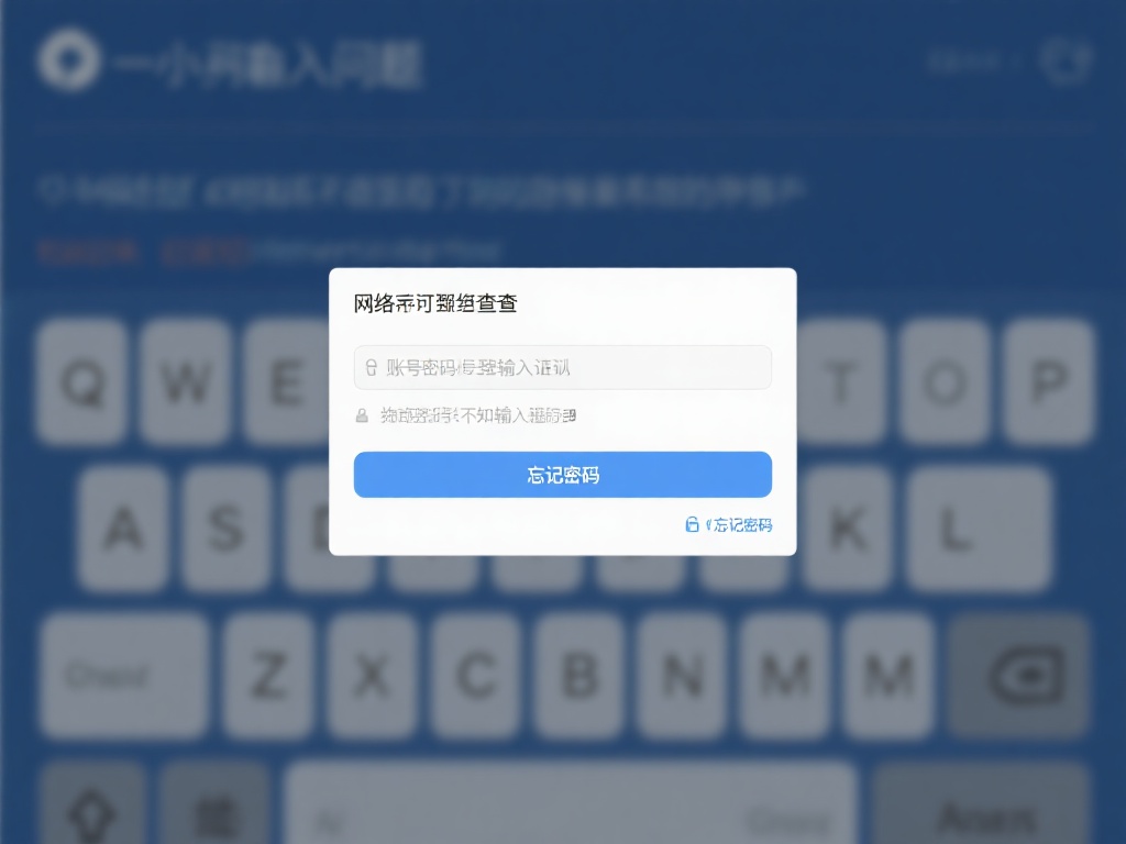 如果网络没问题，那就检查一下你的登陆信息是否正确。